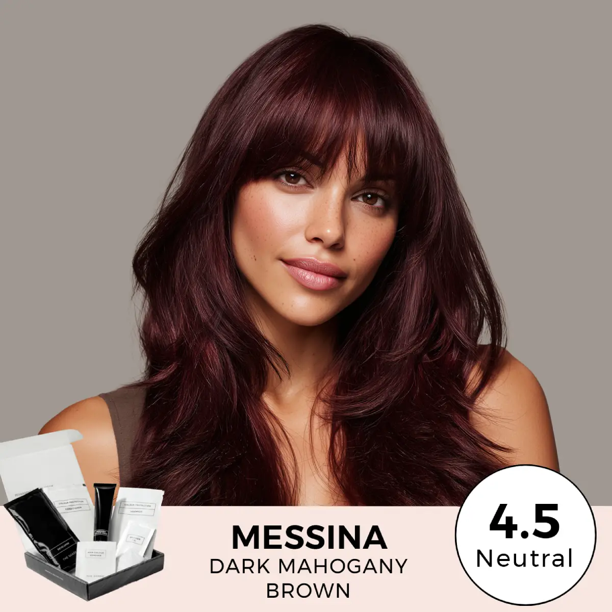 MESSINA - DARK MAHOGANY BROWN