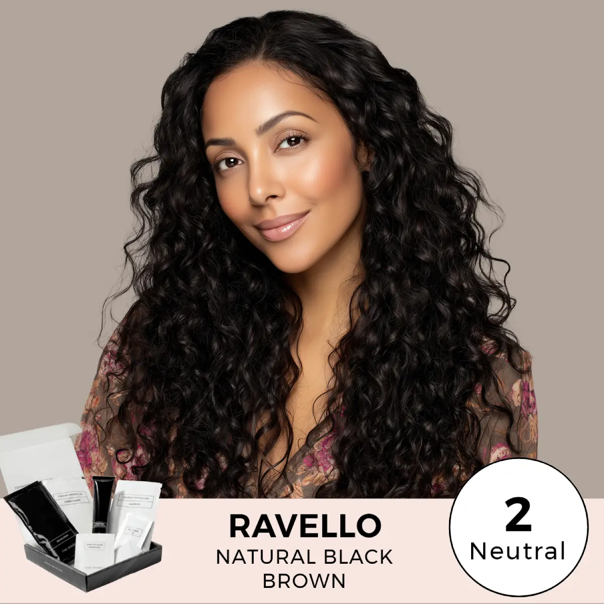 RAVELLO - NATURAL BLACK BROWN