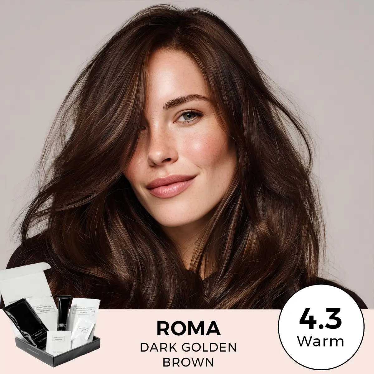 ROMA - DEEP GOLDEN BROWN