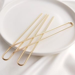 14K Gold Plated Hair Pin